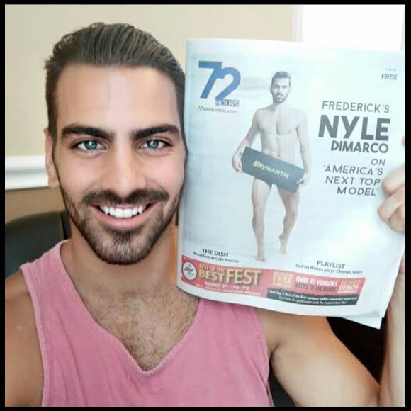 Nyle DiMarco a ajouté une photo de lui sur son compte Instagram. Il est le premier candidat sourd à participer à l'émission America's Next Top Model mais vu sa plastique de rêve, il a toutes ses chances pour remporter la compétition.