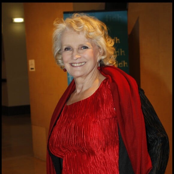 Marie-Christine Barrault à Paris le 5 décembre 2011.
