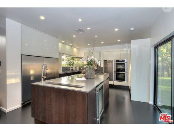 La cuisine de la maison d'Andy Roddick et Brooklyn Decker, à vendre pour 3,4 millions de dollars à Cheviot Hills, Los Angeles