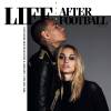 Gregory van der Wiel et Rose Bertram en couverture du magazine néerlandais Life After Football. Numéro d'été 2015.