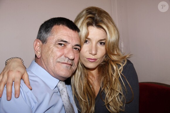 Jean-Marie Bigard et sa femme Lola à Paris en 2011.