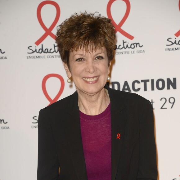 Catherine Laborde, au Musée du Quai Branly à Paris, le 2 mars 2015.