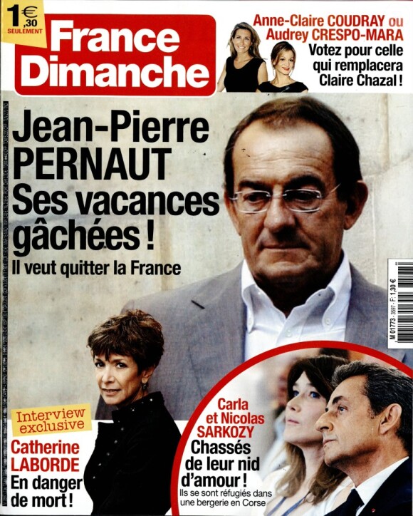 France Dimanche - édition du vendredi 7 août 2015.