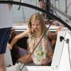 Leonor (photo) et Sofia d'Espagne sont venues découvrir le 8 août 2015 le voilier Aifos sur lequel leur père le roi Felipe VI d'Espagne disputait la 34e Copa del Rey, à Palma de Majorque.