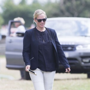 Zara Phillips (Tindall) au Festival of British Eventing à Gatcombe Park le 7 août 2015.