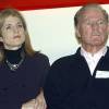 Caroline Schloberg et Frank Gifford à New York le 26 février 2003.