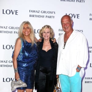 Mara Venier - Soirée d'anniversaire "Love" pour les 63 ans de Fawaz Gruosi à l'hôtel Cala di Volpe à Porto Cervo, le 9 août 2015. 