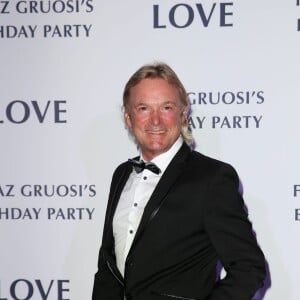 Thomas Hollinger - Soirée d'anniversaire "Love" pour les 63 ans de Fawaz Gruosi à l'hôtel Cala di Volpe à Porto Cervo, le 9 août 2015. 