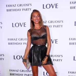 Alessia Tedeschi - Soirée d'anniversaire "Love" pour les 63 ans de Fawaz Gruosi à l'hôtel Cala di Volpe à Porto Cervo, le 9 août 2015. 