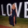Victoria Silvstedt - Soirée d'anniversaire "Love" pour les 63 ans de Fawaz Gruosi à l'hôtel Cala di Volpe à Porto Cervo, le 9 août 2015. 
