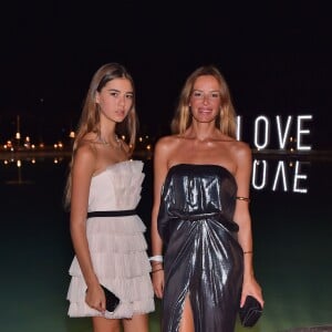 Carolina Parsons - Soirée d'anniversaire "Love" pour les 63 ans de Fawaz Gruosi à l'hôtel Cala di Volpe à Porto Cervo, le 9 août 2015. 