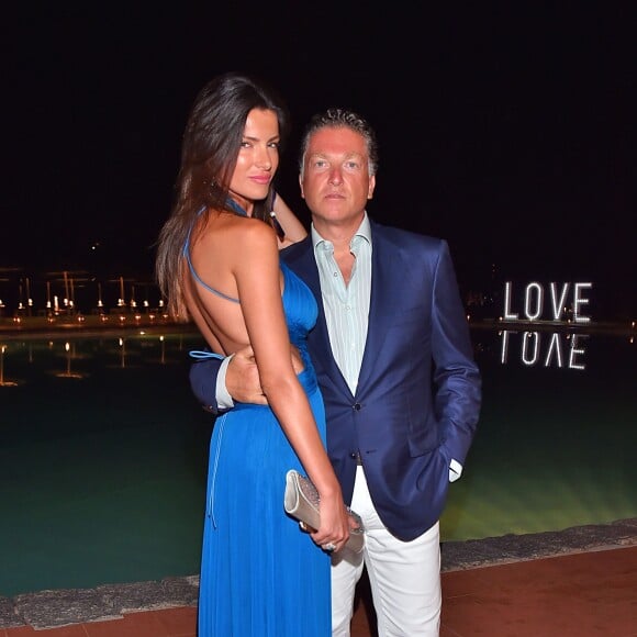 Elias Sacal - Soirée d'anniversaire "Love" pour les 63 ans de Fawaz Gruosi à l'hôtel Cala di Volpe à Porto Cervo, le 9 août 2015. 