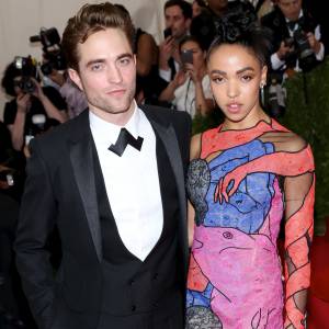 FKA Twigs, Robert Pattinson à New York le 4 mai 2015.