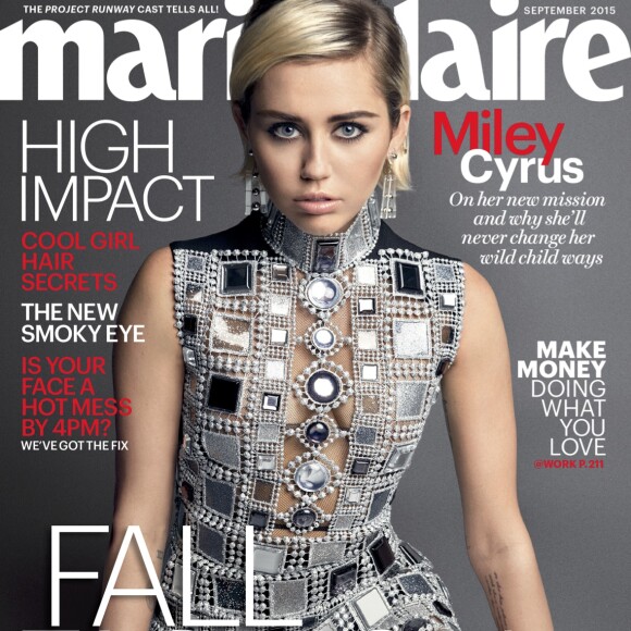 Retrouvez l'intégralité de l'interview de Miley Cyrus dans le prochain numéro du magazine Marie Claire en kiosques le 18 août aux Etats-Unis.
