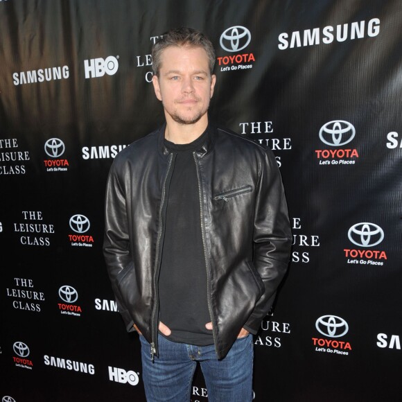Matt Damon lors de la soirée pour la saison 4 de The Project Greenlight à Los Angeles, le 10 août 2015.