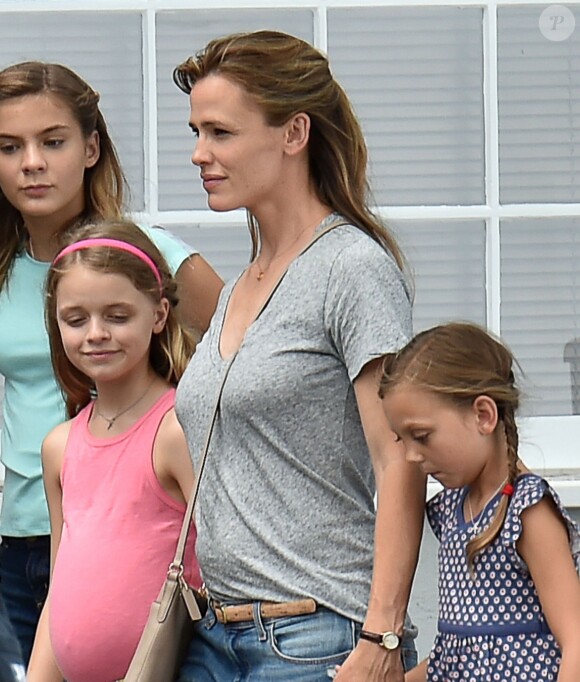 Jennifer Garner continue le tournage du film "Miracles From Heaven" à Atlanta, le 11 août 2015.