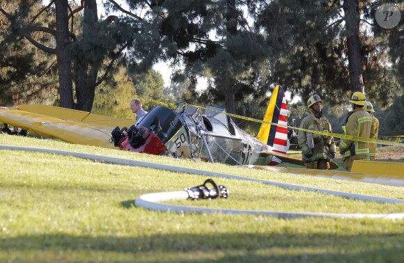 Harrison Ford a été blessé quand le petit avion biplace dans lequel il se trouvait s'est écrasé sur un parcours de golf dans les environs de Los Angeles, le 5 mars 2015