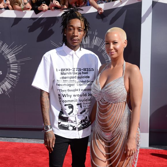 Wiz Khalifa et Amber Rose aux MTV Video Music Awards 2014.