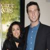 Pablo Schreiber et son épouse Jessica à New York, le 2 février 2010.
