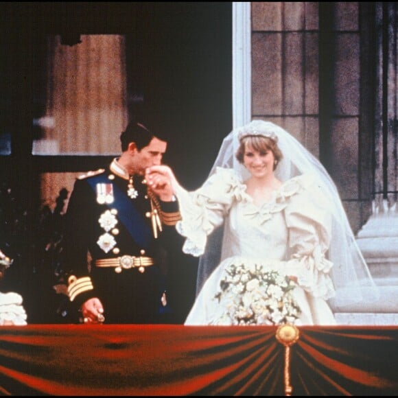 Mariage du prince Charles et de Lady Diana Spencer le 29 juillet 1981 à Londres.