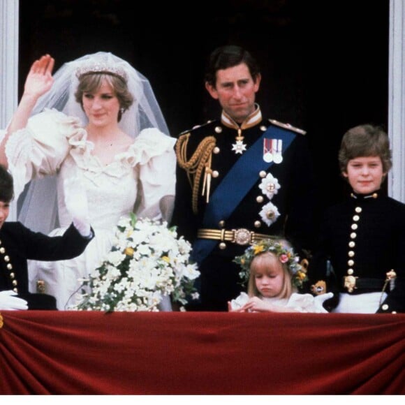 Mariage du prince Charles et de Lady Diana Spencer le 29 juillet 1981 à Londres.