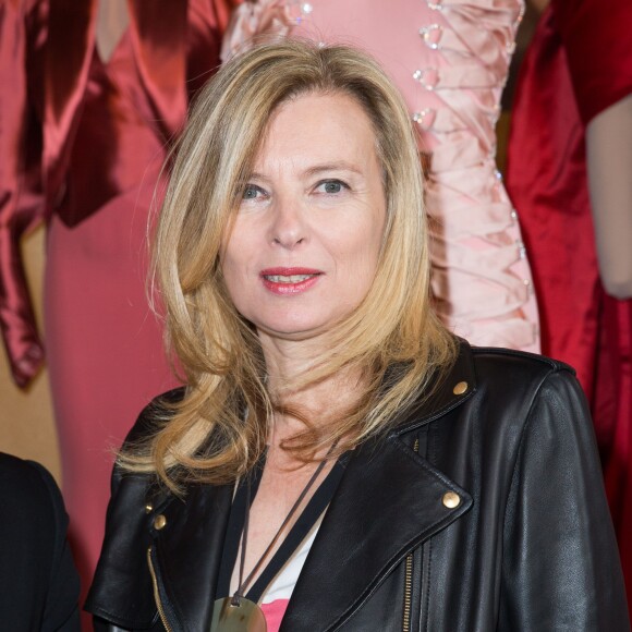 Valérie Trierweiler à la présentation "Alexis Mabille" Haute Couture Automne-Hiver 2015/2016 à l'Opéra Garnier à Paris, le 8 juillet 2015