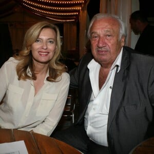 Valérie Trierweiler et Marcel Campion - Inauguration de la Fête des Tuileries à Paris le 26 juin 2015.