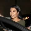 Kourtney Kardashian va dîner avec une amie à West Hollywood, le 15 août 2015.