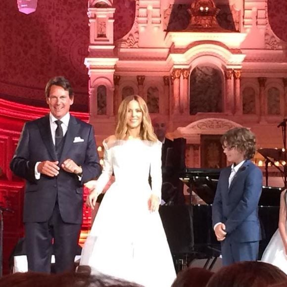 Mariage de Julie Snyder et Pierre Karl Péladeau, le 15 août 2015 à Québec. Photo Twitter de l'heureux marié.