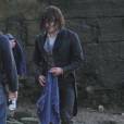 Daniel Radcliffe sur le tournage de "Frankenstein" à Londres le 26 février 2014.
