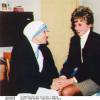 Lady Di rencontrant Mère Teresa à New York en juin 1997
