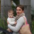 Daniel Giersch vient récupérer sa fille Helena à Los Angeles, le 31 décmebre 2009