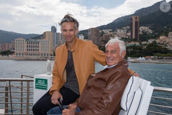 Exclusif : Jean-Paul Belmondo et son fils Paul à Monaco