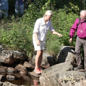 La princesse Mette-Marit a recueilli de l'eau de la cascade Älgafallet/Elgåfossen pour la remettre, comme témoin, à Victoria de Suède. La princesse Victoria de Suède et la princesse Mette-Marit de Norvège ont pris part au Pèlerinage du Climat entre Halden (Norvège) et Stromstad (Suède) le 22 août 2015, manifestation en lien avec la Conférence de l'ONU sur les changements climatiques à Paris en fin d'année.