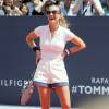 Hannah Davis - Lancement de la ligne de vêtements "Tommy x Nadal" à New York le 25 août 2015 pendant le tournoi des célébrités de Bryant Park. Rafael Nadal et Tommy Hilfiger lancent une ligne de sous-vêtements, de vêtements sur-mesure et un parfum "TH Bold".  New York