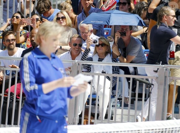 Martha Stewart - Lancement de la ligne de vêtements "Tommy x Nadal" à New York le 25 août 2015 pendant le tournoi des célébrités de Bryant Park. Rafael Nadal et Tommy Hilfiger lancent une ligne de sous-vêtements, de vêtements sur-mesure et un parfum "TH Bold". 