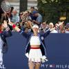 Constance Jablonski - Lancement de la ligne de vêtements "Tommy x Nadal" à New York le 25 août 2015 pendant le tournoi des célébrités de Bryant Park. Rafael Nadal et Tommy Hilfiger lancent une ligne de sous-vêtements, de vêtements sur-mesure et un parfum "TH Bold". 