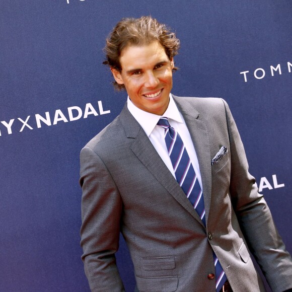 Rafael Nadal - Lancement de la ligne de vêtements "Tommy x Nadal" à New York le 25 août 2015 pendant le tournoi des célébrités de Bryant Park. Rafael Nadal et Tommy Hilfiger lancent une ligne de sous-vêtements, de vêtements sur-mesure et un parfum "TH Bold". 