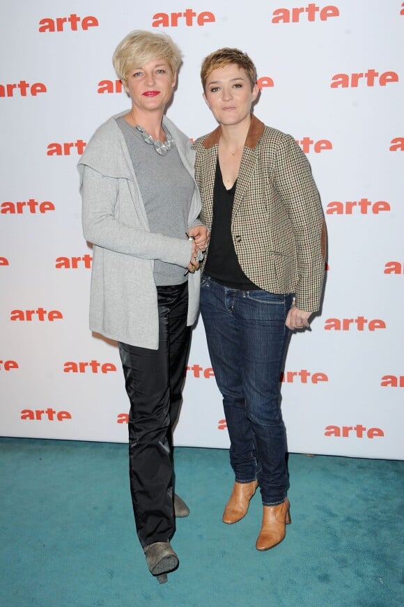 Annette Gerlach et Marie Labory en novembre 2011 à Paris