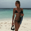Ilona Smet en vacances avec son amoureux. Août 2015
