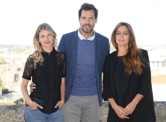 Mélanie Laurent, Laurent Lafitte et Audrey Dana - Photocall du film "Boomerang" lors de la 8e édition du Festival du film francophone d'Angoulême le 26 août 2015