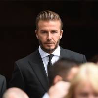David Beckham en deuil : Emu aux obsèques du père de ses amis Neville