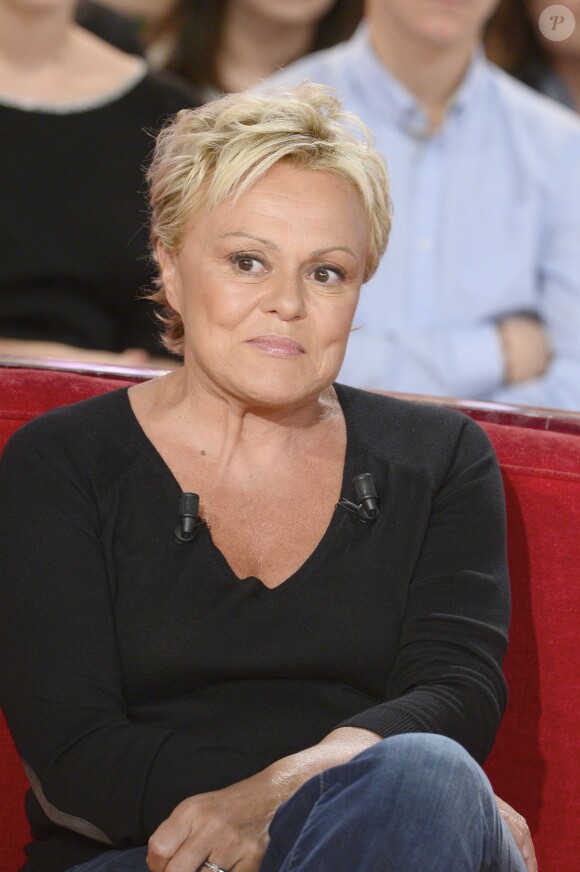 Muriel Robin, à Paris le 30 octobre 2013.