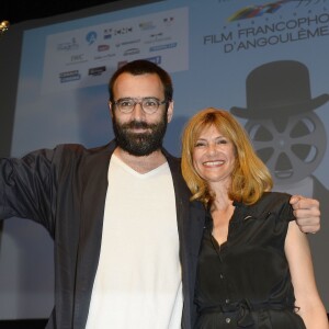 David Lambert, Florence Pernel - Clôture de la 8e édition du festival du film francophone d'Angoulême le 30 août 2015.