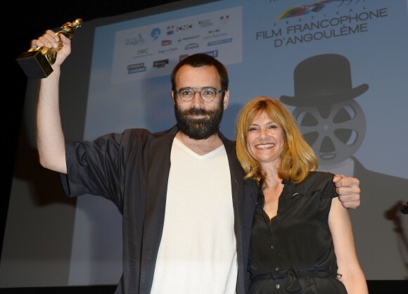 David Lambert, Florence Pernel - Clôture de la 8e édition du festival du film francophone d'Angoulême le 30 août 2015.