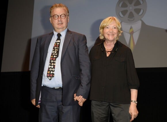 Dominique Besnehard, Marie-France Brière - Clôture de la 8e édition du festival du film francophone d'Angoulême le 30 août 2015.
