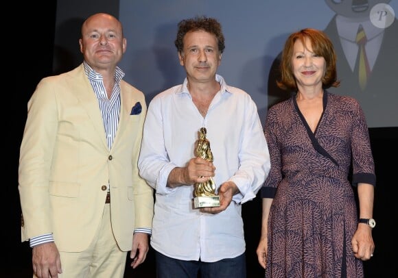 Georges Kern, Emmanuel Finkiel, Nathalie Baye - Clôture de la 8e édition du festival du film francophone d'Angoulême le 30 août 2015.