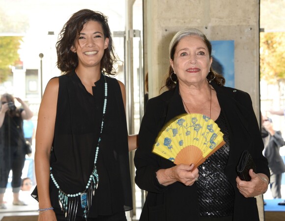 Mélanie Doutey et Françoise Fabian - Clôture de la 8e édition du festival du film francophone d'Angoulême le 30 août 2015.