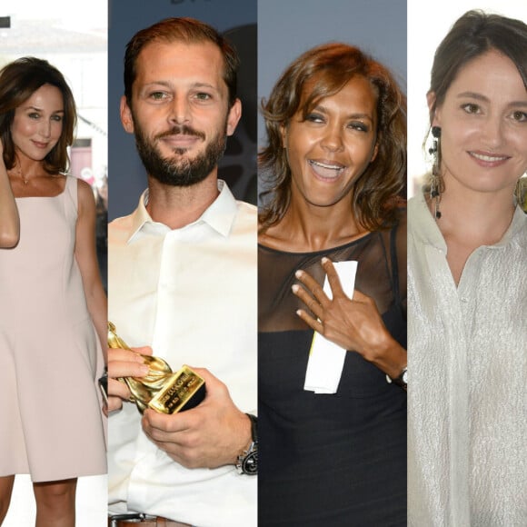 Elsa Zylberstein, Nicolas Duvauchelle, Karine Le Marchand, Marie Gillain -Clôture de la 8e édition du festival du film francophone d'Angoulême le 30 août 2015.