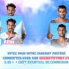 Rémi et Tony sont les deux nominés de la semaine, dans Secret Story 9, le mercredi 2 septembre 2015.